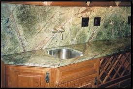 It was a real pleasure working with zsolt and his. Rainforest Green Marble Kitchen Countertop From United States Stonecontact Com
