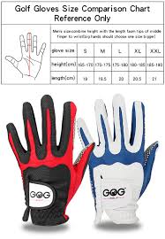 Us 6 5 35 Off Free Shipping Golf Glove New Hot Pu Slip Resistant Sports Gloves Blue Red For Left Hand Golf Ball Club Accessories In Golf Gloves From