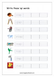 Check spelling or type a new query. Free Printable Cvc Words Writing Worksheets For Kids Three Letter Rhyming Words For Kindergarten Megaworkbook