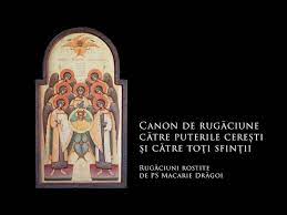 Acatistele zilelor saptamanii cuprins nota editoriala acatistul domnului nostru iisus hristos acatistul sfintilor arhangheli mihail si gavriil acatistul sfantului proroc ioan botezatorul acatistul sfintei cruci acatistul sfintilor apostoli petru si pavel acatistul sfantului ierarh nicolae Canonul Celor Sapte SfinÅ£i Arhangheli MulÈ›umesc