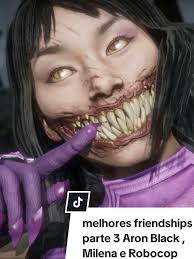 melhores friendships parte 3 Aron Black, Milena e Robocop #mkxedit #viral  #fyp #mortalkombat1 #mortalkombatx #mkedit #fatalitymortalkombat #fatality  #MKX #MK1 #mk11 #mortalkombat #milena #robocop