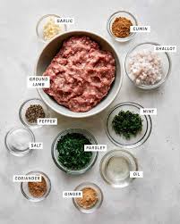 Cover with a lid or double layer of foil. Lamb Kofta Spoon Fork Bacon