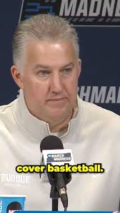 They just shouldn't cover basketball” 😳 Matt Painter