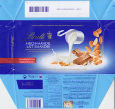 milch mandel milchschokolade mit mandeln und nougat 2017 milchschokolade schokolade tafeln schokolade