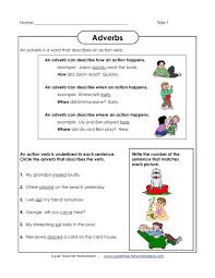 Flipsnack Super Teacher Worksheets Teaching Adjectives Grammar Worksheets