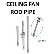 Ceiling fan extension rod sizes. Ceiling Fan Pipe Fan Rod Fan Downrod Pipe 6 12 18 24 Fan Pipe Fan Rod Bracket Shopee Malaysia