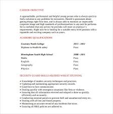 Entry level information on a security analyst's salary. Free 7 Sample Security Guard Resume Templates In Pdf Ms Word