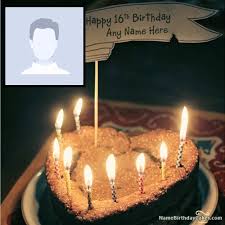 The crossdresser also gave his father other gifts including a cake and money. Happy 16th Birthday Cake With Name