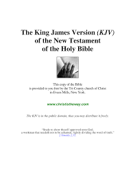 Why did all the gospel writers, except for we need christ to receive eternal life. Http Www Christistheway Com Pdfs Kjvnew Pdf