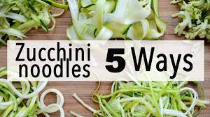 How to use a julienne peeler on zucchini. 5 Ways To Make Zucchini Noodles Fablunch