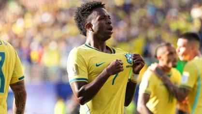 Vinicius Júnior e Romário