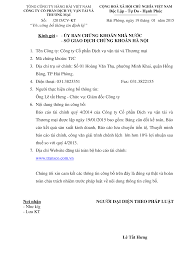 “V/v:công bố thông tin định kỳ” Kính gửi : - ỦY BAN CHỨNG KHOÁN ...