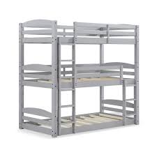 Best match newest most popular name lowest price highest price. Twin Over Twin Gray Bunk Beds At Lowes Com