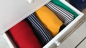 Fold linens in a compact manner and store them in a…» Marie Kondo Folding How To Do Konmari Folding Real Homes