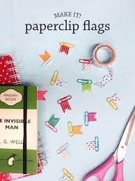 Versandkostenfrei ab 69 € kostenlose rücksendung sichere bestellung jetzt auf.schönes washi tape in rosa mit den wochentagen in goldener schrift bedruckt. Make It Diy Paperclip Flags Washi Tape Crafts Tape Crafts Washi Tape Diy