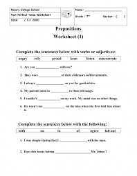 Welcome to homeschooling guide f. Prepositions Online Exercise For 7th Grade