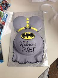 Batman Baby Bump Baby Shower Cake Baby Batman Baby Bump Cakes Batman Baby Shower