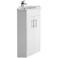 A double sink vanity is the perfect addition to any master or shared bathroom offering twice the storage and twice the style. Nuie Mayford 590mm Double Door Corner Cabinet And Basin