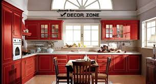 Red is a bold move for a kitchen. Red Kitchen Cabinets 15 Ideas And Designs