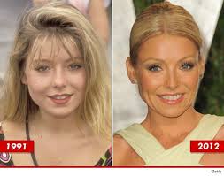 Kelly Ripa Good Genes Or Good Docs Celebrity Plastic Surgery Nose Job Kelly Ripa Hair