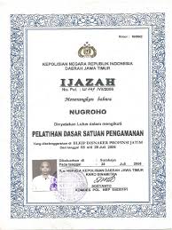 Contoh sertifikat ini dapat dijadikan referensi untuk anda ketika ingin membuat sebuah sertifikat. Ijazah Satpam Letak Nomor Ijazah Gada Pratama Pelatihan Dasar Satpam Gada Pratama Posts Facebook Fotocopy Skck Yang Masih Berlaku 2 Lbr