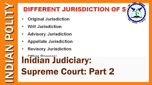 Appellate jurisdiction in cases from the federal circuit courts, and from the state supreme courts if there is a federal issue at stake. Indian Judiciary Supreme Court Part 2 Indian Polity Ssc Cgl Upsc By Tva Youtube