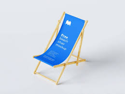 Free Beach Chair Mockup Psd Free Beach Beach Chairs Mockup Free Psd