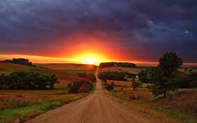 1920 x 1423, 763 kb. Sunset Road Dirt Road Clouds Hd Wallpaper Nature And Landscape Wallpaper Better
