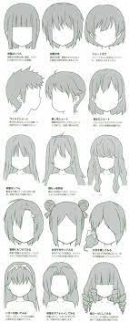 Girl Hairstyles Text How To Draw Manga Anime Anime Drawings Tutorials Manga Drawing Sketches