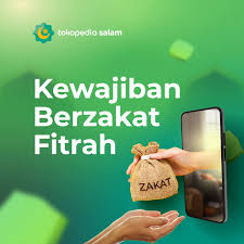 Rasulullah saw mewajibkan zakat fitrah satu sha' kurma atau satu sha' gandum atas umat muslim; Bayar Zakat Fitrah Online Mudah Amanah Tokopedia Salam