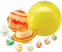 Amazon Com Educational Insights Geosafari Glow In The Dark Solar System 3 D Planets To Hang On Ceiling Set Of 10 Toys Games