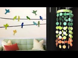 5 Easy Paper Room Decor Ideas Diy Best Out Of Waste Wall Decoration Ideas Youtube Paper Room Decor Diy Room Decor Room Decor