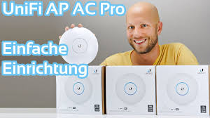 Ubiquiti Unifi Ap Ac Pro Einrichten Idomix Youtube