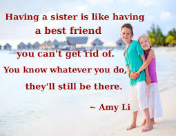 Funny Sister Quotes. QuotesGram via Relatably.com