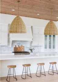 Casa Cook Rattan Pendant Light Natural Woven Lighting Etsy Rattan Pendant Light Kitchen Remodel Cost Wicker Pendant Light
