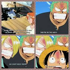 Nami Sanji Zoro Luffy Funny Text Quote Comic One Piece Photo Collages One Piece Funny One Piece Funny Moments One Piece Anime