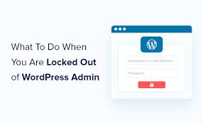 Prepare the domain transfer · go to my site(s) → upgrades → domains. What To Do When You Are Locked Out Of Wordpress Admin