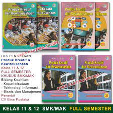 Produk kreatif dan kewirausahaan (pkk) dan jawaban kelas xi. Buku Lks Produk Kreatif Dan Kewirausahaan Kelas 11 12 Smk Mak Kepariwisataan Tekhnologi Bisnis Shopee Indonesia
