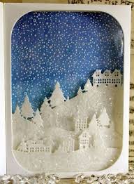 'tis the season to connect with loved ones near and far and send holiday cheer with boxed christmas cards from hallmark. Scene Box Tutorial John Next Door Bloglovin Christmas Cards To Make Christmas Cards Handmade Christmas Cards