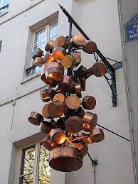lighting from copper bottomed pans rive gauche restaurant paris restaurant lighting new kitchen designs restaurant design