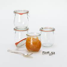 7 4 Oz Weck Jar Set Weck Jars Weck Jar