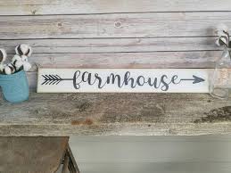 Farmhouse Arrow Sign Rustic Farmhouse Wall Decor Wooden Boho Etsy Arrow Decor Wooden Arrow Decor Arrow Wood Sign