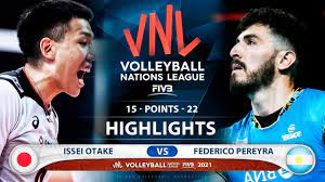 The following is the argentine roster in the 2018 world championship. Japan Vs Argentina Vnl 2021 Highlights Issei Otake Vs Federico Pereyra Youtube