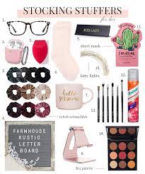 This year, instead of just suggesting a few stocking stuffers for women, i went ahead and rounded up more than 100 stocking stuffers for women! Stocking Stuffer Ideas For Women My Styled Life Orange County Blogger