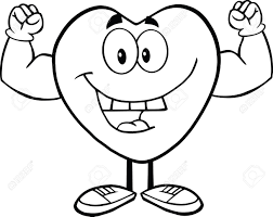 Black And White Happy Heart Cartoon Mascot Character Showing Royalty Free Cliparts Vectors And Stock Illustration Image 24999899 You can use these free cliparts for your documents, web sites, art projects or presentations. black and white happy heart cartoon mascot character showing