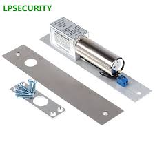 Lpsecurity Fail Safe Temp Normal 2 Lignes Electrique Baisse Serrure A Pene Dormant Pour Porte Porte Rfid Systeme De Controle D Acces Access Control Door Locks Door Clamp