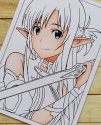 Asuna By Denismatiasart Visit Our Website For More Anime And Animeart Swordartonli Sword Art Online Drawing Sword Art Online Anime Art