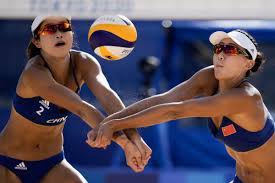 View the competition schedule and live results for the summer olympics in tokyo. Olympic Uniforms Why Do Beach Volleyball Players Wear Bikinis Chicago Sun Times