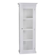 Corner glass display cabinet come with finishing qualities such as baking paints, laminates, veneer finishing, etc making them aesthetically appealing. Balmoral Designs Halifax Display Cabinet With Single Glass Door Temple Webster
