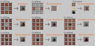 Make sure you have already installed minecraft forge; Backpack Mod Minecraft Backpack Minecraft Crafting Recipes Minecraft Mods